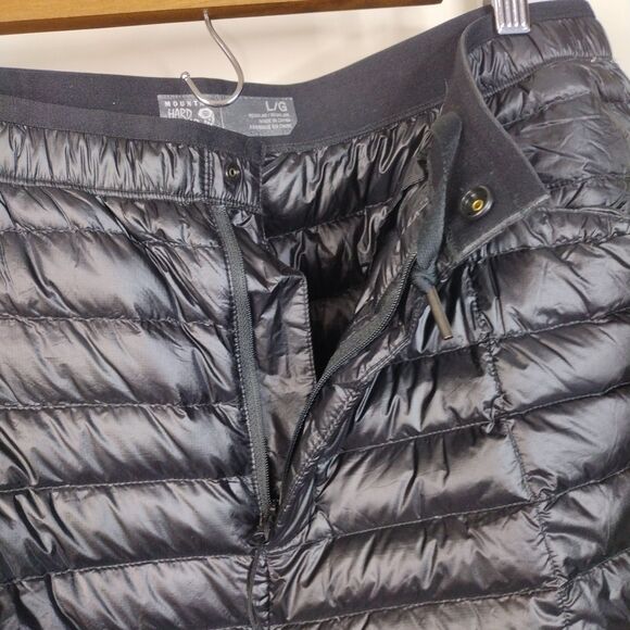 Mountain Hardwear Ghost Whisperer Down Pant Puffer Womens Size L Black - Picture 5 of 12